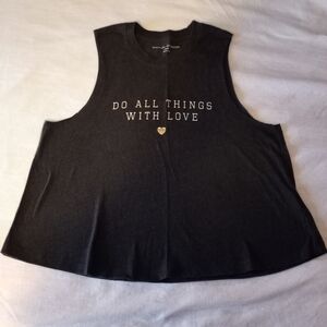 NWOT Spiritual Gangster Crop Top Tank Top